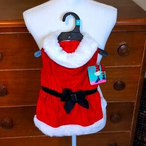 Santa MRS CLAUS Dog Christmas Pet Dress